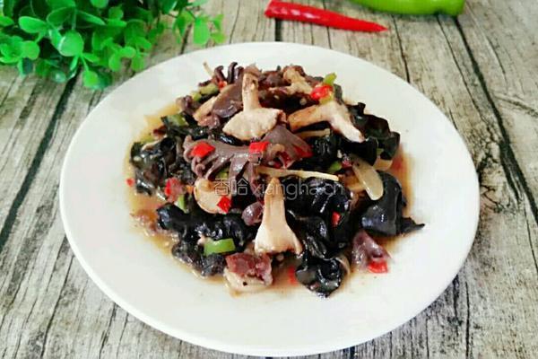 香菇木耳辣炒鸡珍的做法图解9