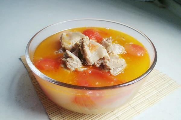 番茄炖排骨汤的做法图解8