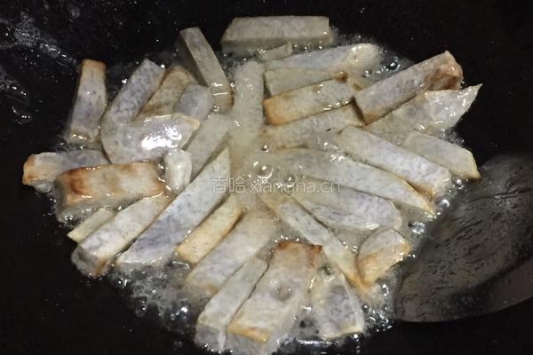 翻沙芋头的做法图解6