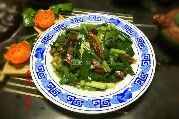 大蒜炒牛肉