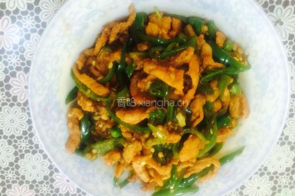辣椒炒肉丝的做法图解10
