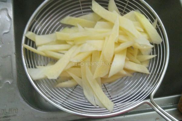 茭白炒鸡蛋的做法图解5