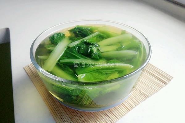 青菜汤（含油碟做法）的做法图解6