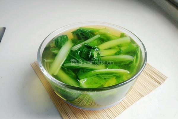 青菜汤（含油碟做法）的做法图解9