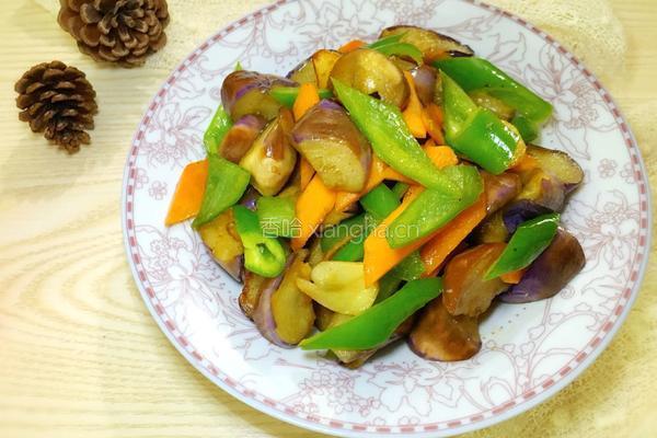尖椒炒茄子的做法图解11