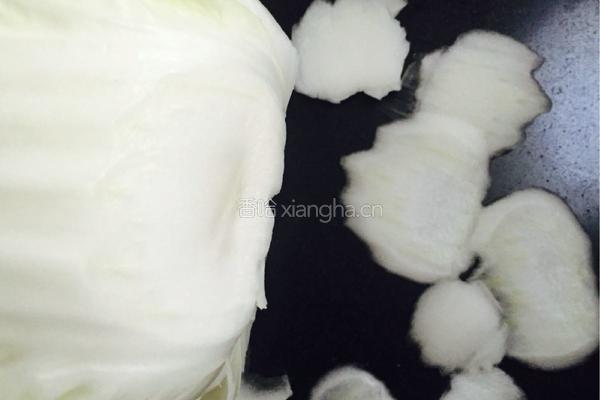 干煸白菜的做法图解2