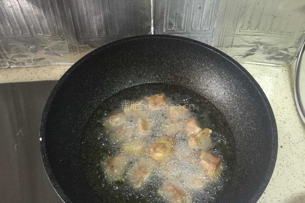 溜肉段的做法图解4