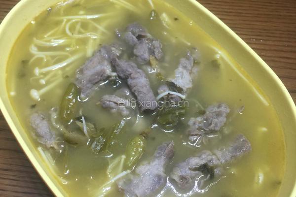 酸汤肥牛家常版的做法图解3