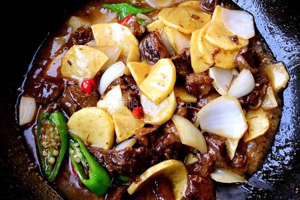 牛肉土豆片的做法图解12