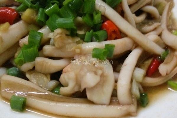 炒鱿鱼的做法图解4