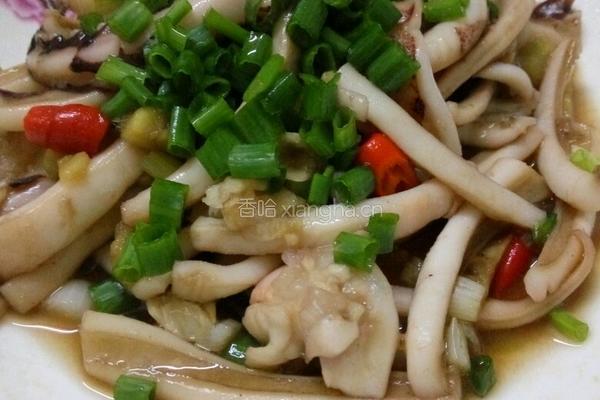 炒鱿鱼的做法图解5
