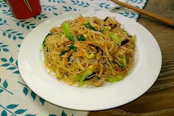 温州炒米粉的做法图解7
