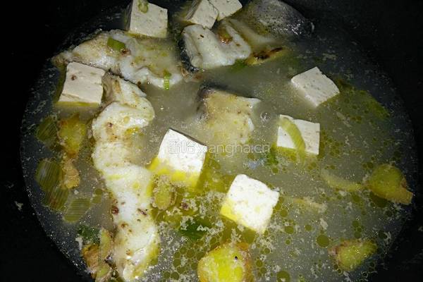 鲢鱼豆腐汤的做法图解5