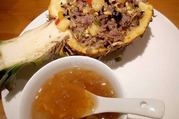 菠萝炒饭的做法图解9