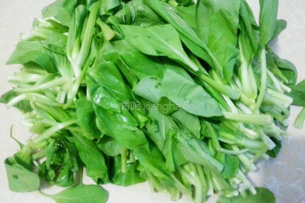 清炒青菜的做法图解1