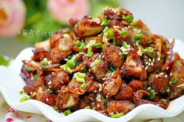 孜然脆骨的做法图解1