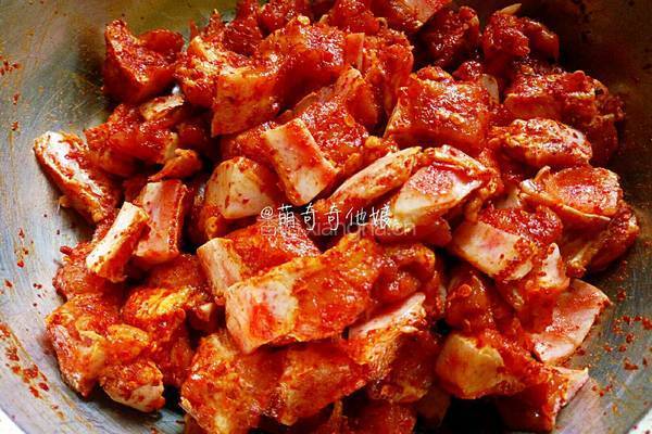 孜然脆骨的做法图解4
