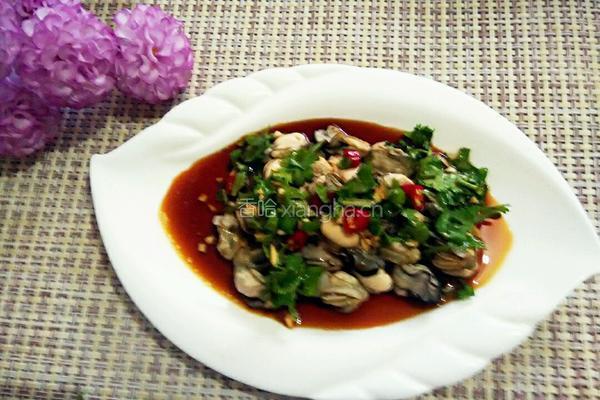 凉拌生牡蛎的做法图解5
