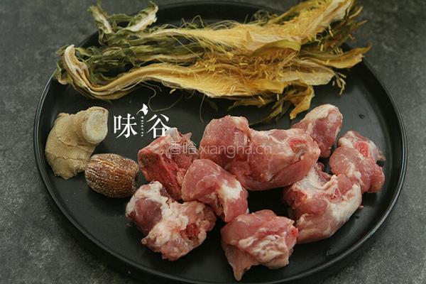 霸王花豬骨湯的做法图解1