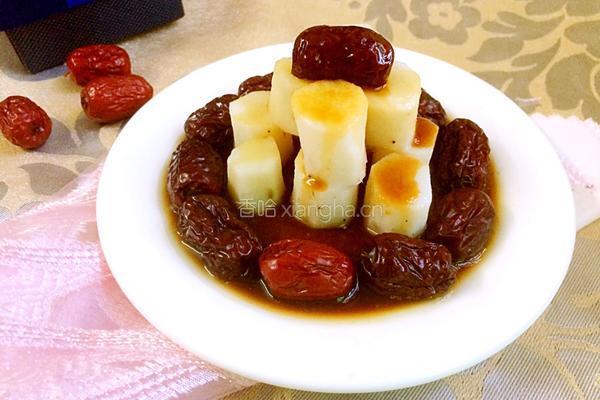 红枣蒸山药的做法图解7
