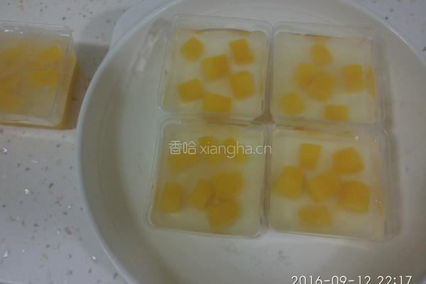 芒果椰汁冻的做法图解16
