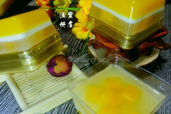 芒果椰汁冻的做法图解19