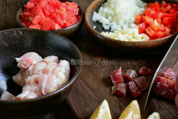 西班牙海鲜饭的做法图解4