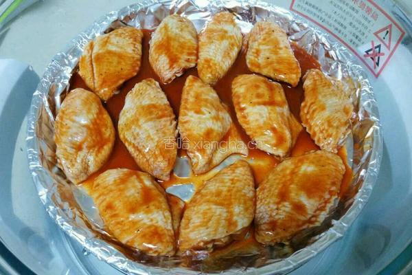 光波炉烤鸡翅的做法图解5