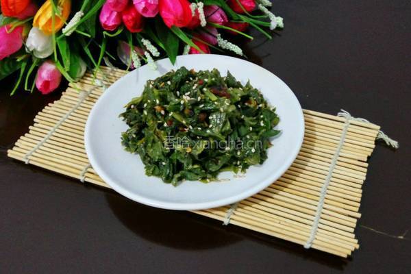 蒸芹菜叶的做法图解8