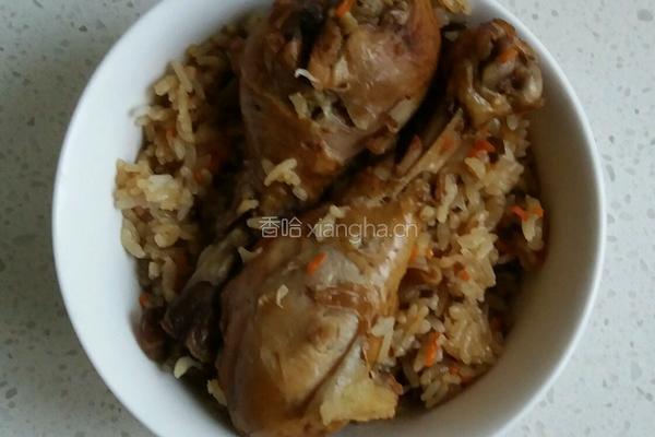 鸡腿饭的做法图解8