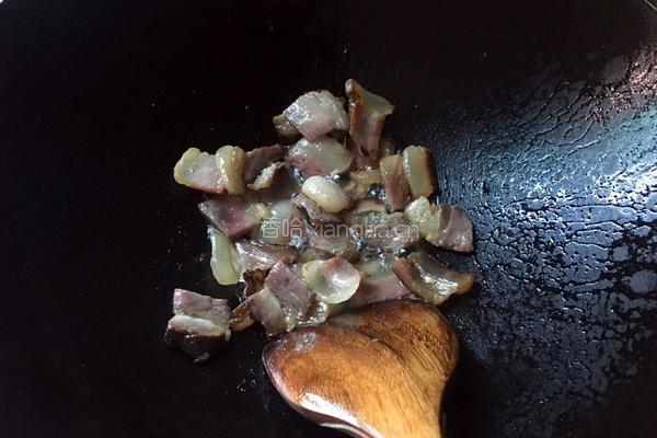 香菇炒腊肉的做法图解6
