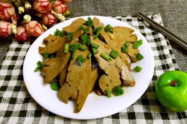 凉拌鹅肝的做法图解5