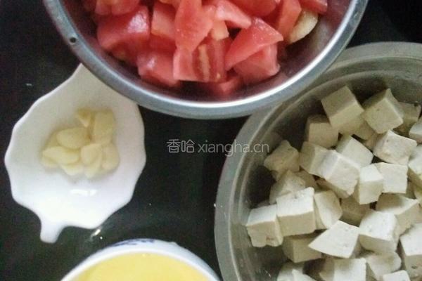 西红柿豆腐汤的做法图解4