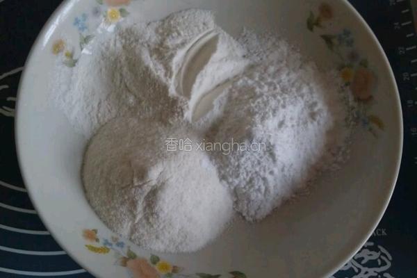 冰皮月饼（奶黄豆沙五仁）的做法图解2