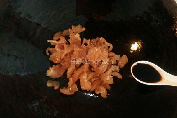 青椒炒牛筋的做法图解6