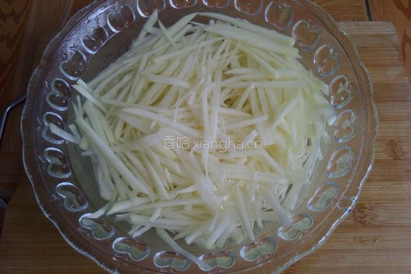 酱香土豆丝的做法图解3