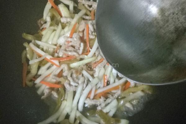 榨菜肉丝的做法图解5