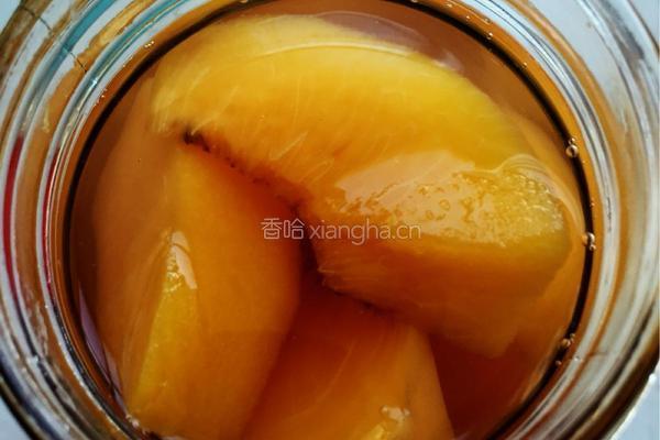 冰糖黄桃罐头的做法图解4