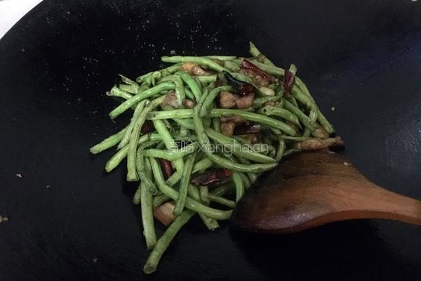 豆角烧肉的做法图解11