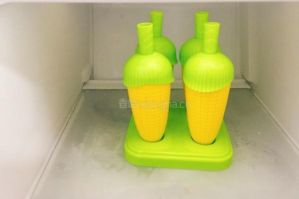 香蕉酸奶冰棒的做法图解7
