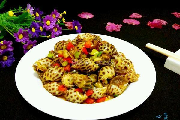 辣酒煮花螺的做法图解10