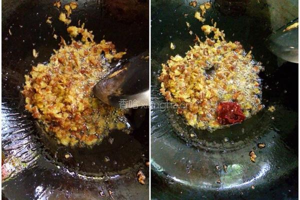 南瓜炒饭的做法图解5