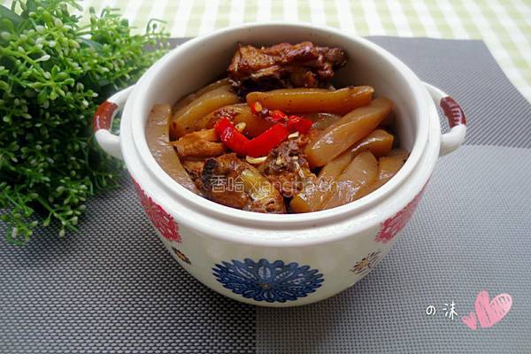 魔芋烧鸡的做法图解12