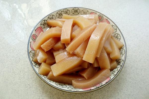 魔芋烧鸡的做法图解3