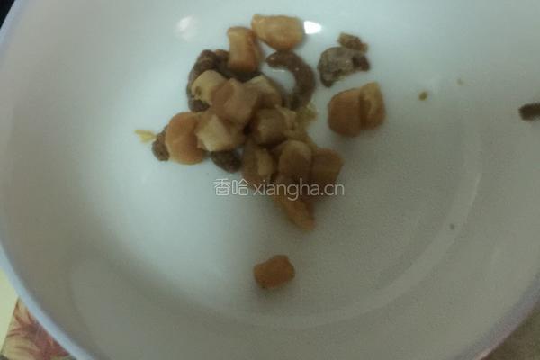 海米干贝香菇蛋包饭的做法图解2