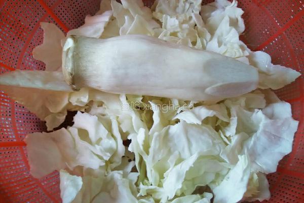 炒卷心菜的做法图解1