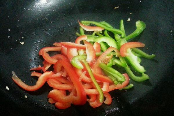 青椒肉丝土豆丝的做法图解4