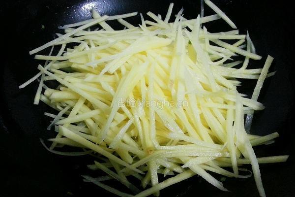 青椒肉丝土豆丝的做法图解6