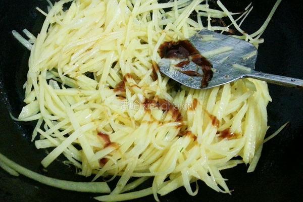 青椒肉丝土豆丝的做法图解7