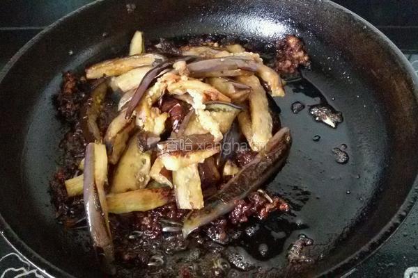 肉酱茄子的做法图解10